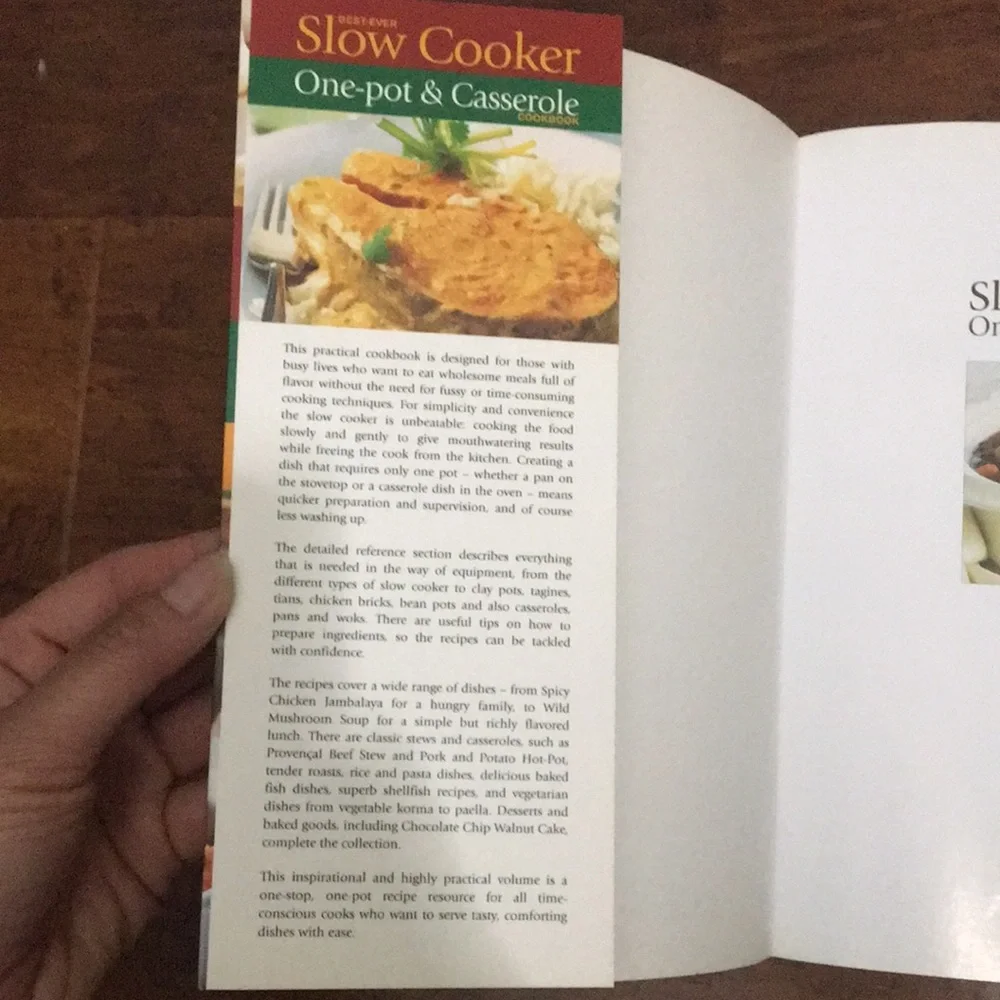 Slow Cooker cookbook